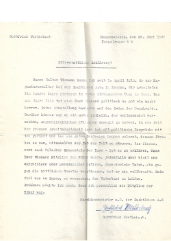 Abb. 14 Eidesstattliche Erklñrung von Gottfried Werthebach vom 25.06.1947