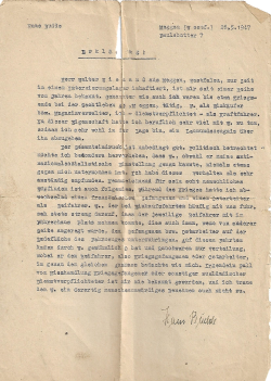 Abb. 16 Eidesstattliche Eklñrung von Hans Budde vom 26.05.1947